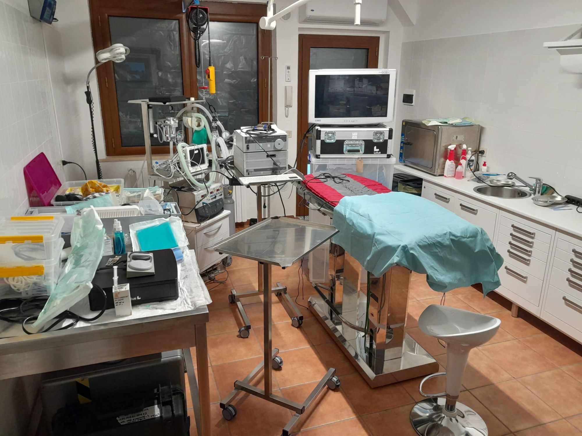 Upgraded operating room